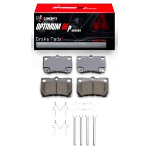 Lexus IS250 Brake Pads - Rear - R1 Concepts - Optimum OE - `06-`13